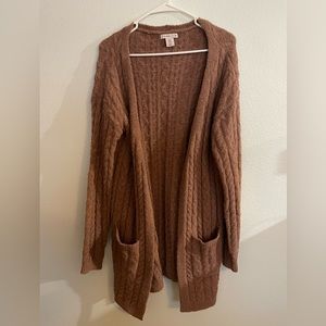 Pink cardigan NWOT
